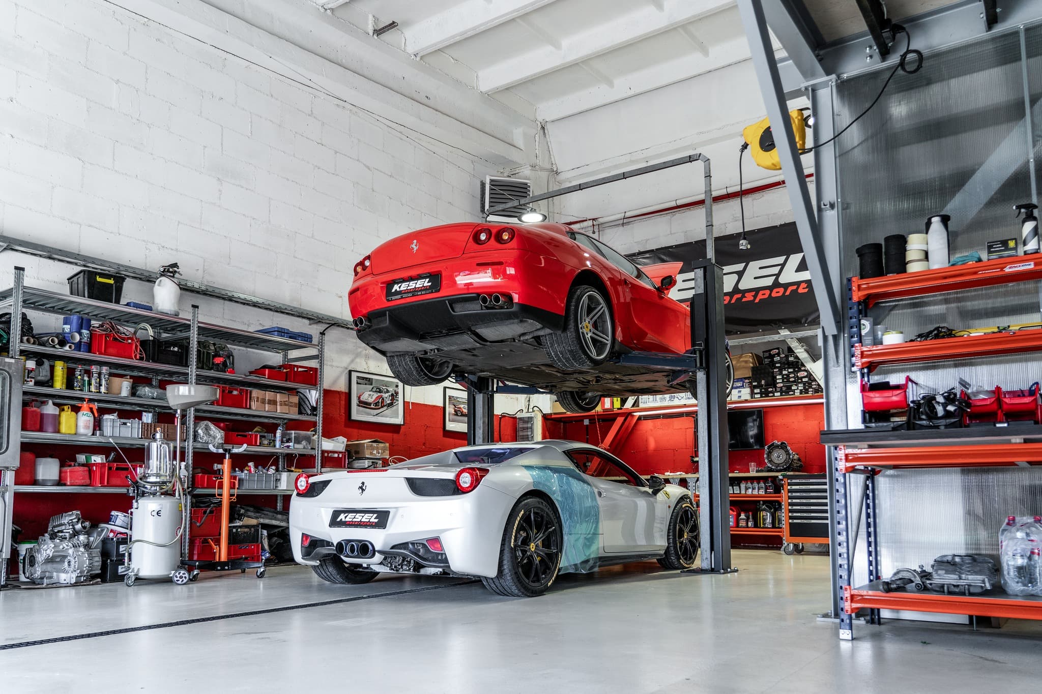 Kesel Motorsport workshop